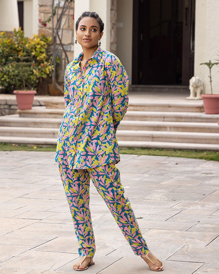 Foliate Block Co-Ord Set