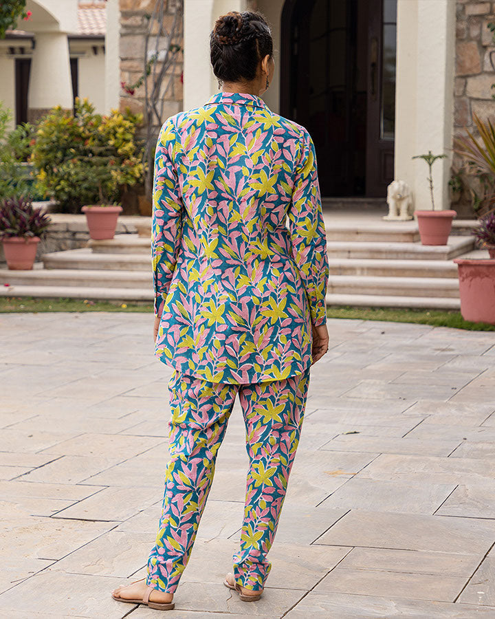 Foliate Block Co-Ord Set