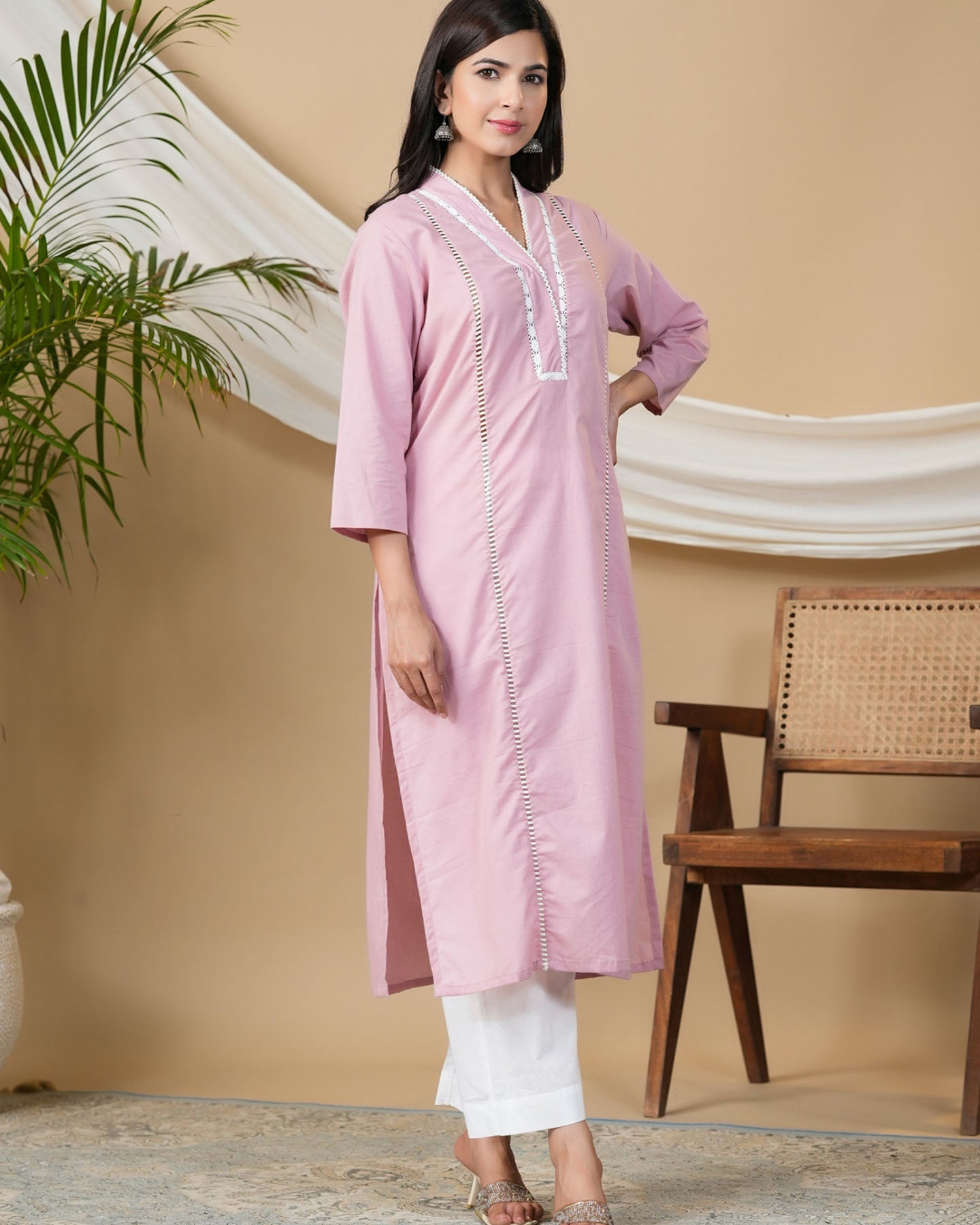 Pink Kurti
