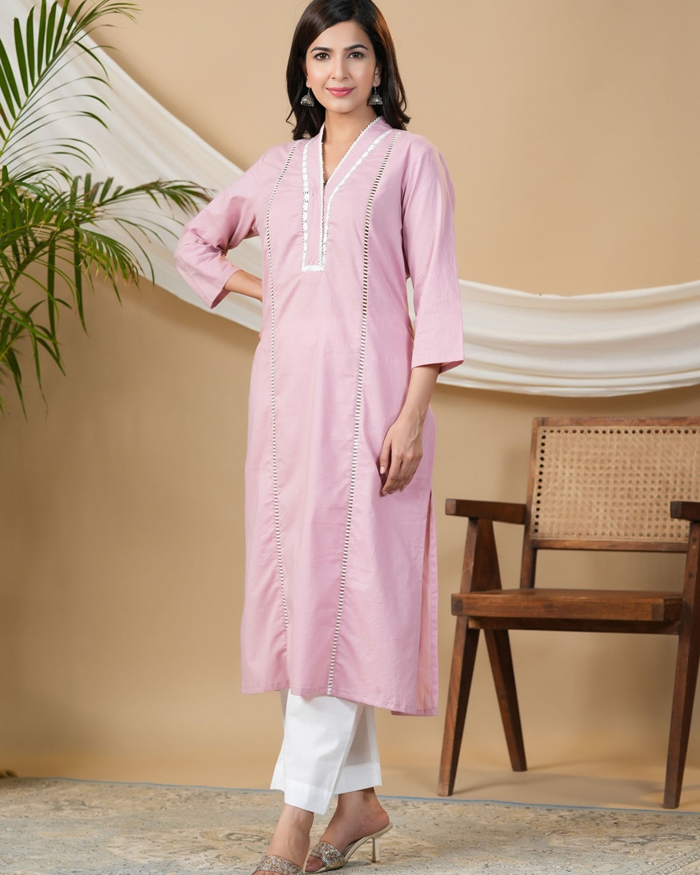 Pink Kurti