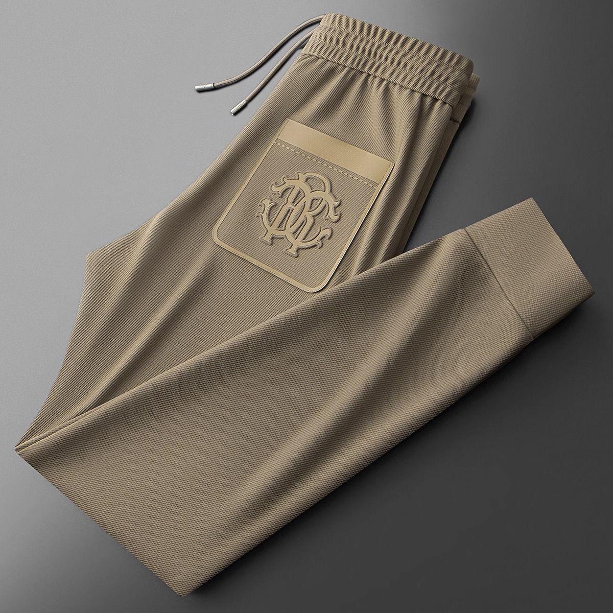 Soft Texture with Iconic Embossed Design Jogger pant